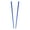 Neon Orange, variant on 2 Hair Sticks Solid Straight Chopsticks