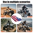 thumbnail image 5 of Uorisanigo ATV Seat Covers Universal Waterproof Vintage Puerto Rico Flag Seat Pad Cover Fits for Sportsman/Rancher/Foreman/Scrambler/Kodiak/Polaris Scrambler Four Wheeler Seats, 5 of 7