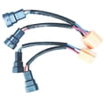 thumbnail image 1 of 2Pieces 9006 / 9005 to H4 Headlight Bulb Conversion Sockets Harness 100w, 1 of 5