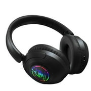 cheap items Active Noise Cancelling Headphones, Wireless Bluetooth Headphones Over Ear, 60H Playtime, HiFi Stereo Audio, Deep Bass, Built-in Mic, Memory Foam Ear Cups for Home Office