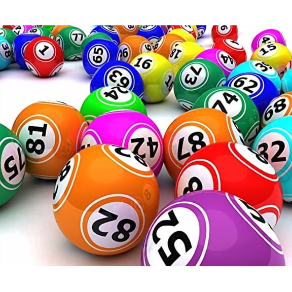 Bingo Balls Birthday Edible Image Icing Cake Topper for Quarter Sheet Cake, by TNCT