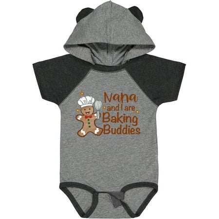 

Inktastic Nana and I Are Baking Buddies Gift Baby Boy or Baby Girl Bodysuit