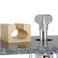thumbnail image 5 of Double Curved Router Bit T-Shaped Cutter 1/2In 12Mm Handle Milling Cutter, 5 of 5
