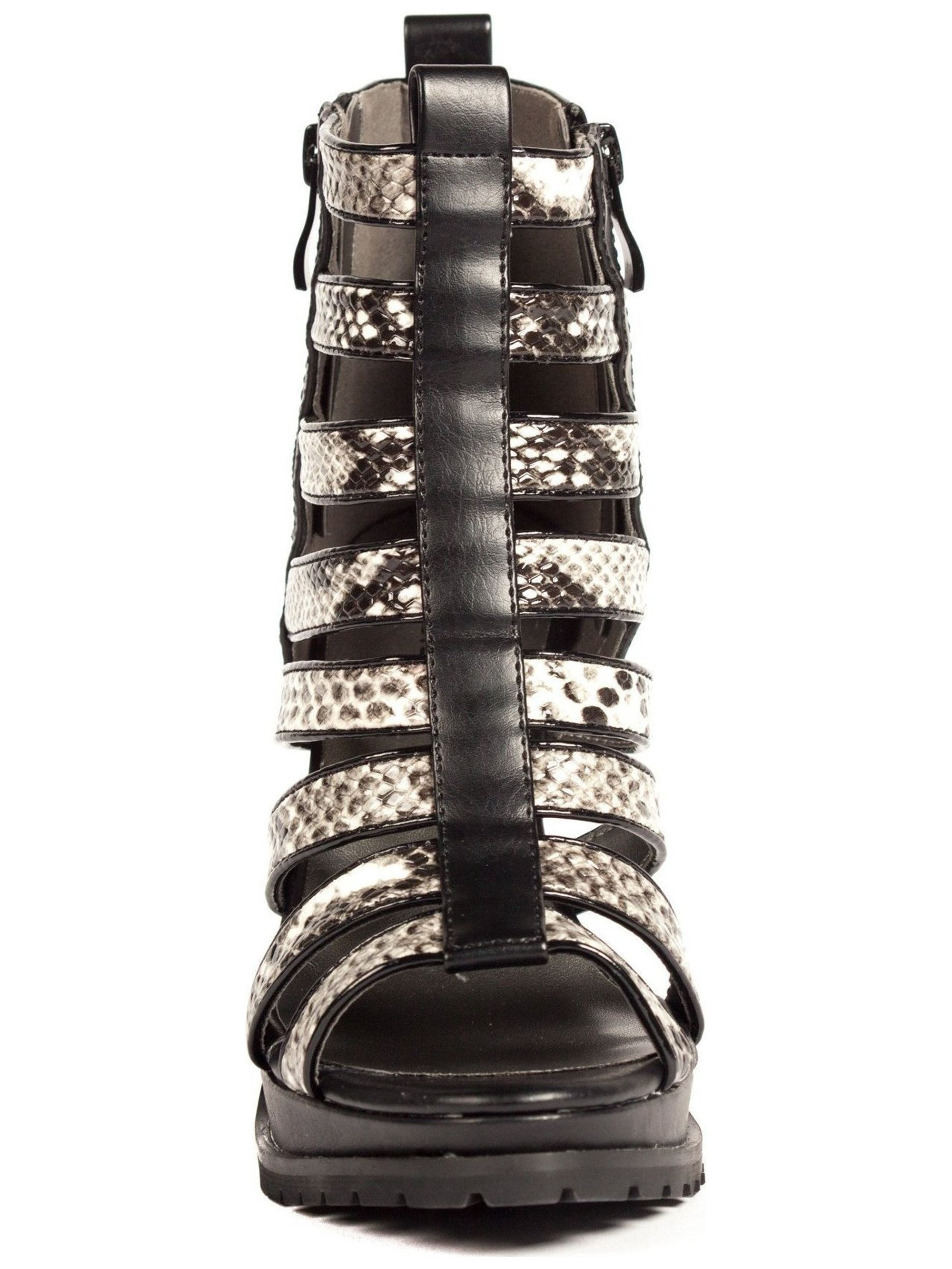 Hades Shoes H-LEORA Fashion mixed with Goth inspired heels 6