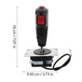 thumbnail image 2 of BESTYASH Joystick De Vuelo Con Botones Y Vibración Para Suave Y Control En Juegos, 2 of 8