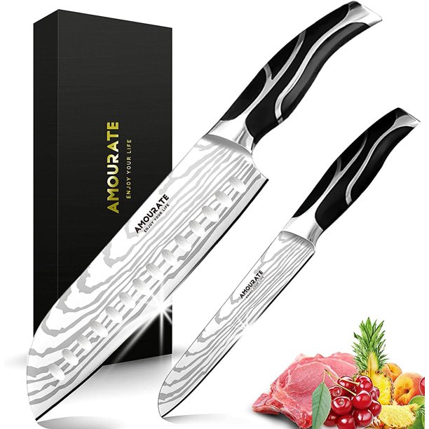 Kitchen Knife Sets, Santoku Kitchen Chef Knives Set Japanese Knife, 7
