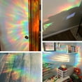 35 AntiCollision Bird Deflectors Rainbow Window Stickers Suncatchers