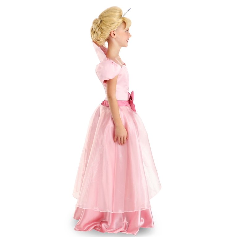 charlotte pink dress princess and the frog Luxury Charlotte La Bouff Tutu Dress Pink Satin Girls Princess and the Frog Tiana Fancy Cosplay Pageant Ball Gown Halloween Costume