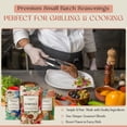 thumbnail image 4 of BBQ Rub Gift Set - 5 Spices Gift Set in Premium Box - Great Grilling Gift - Unique Barbecue Seasonings Gourmet Spice Set of 5, Bacon Salt, Harissa, Umami Mushroom Powder, Coffee Rub, Tuscan Grill., 4 of 10