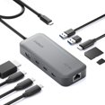 thumbnail image 2 of Estación de acoplamiento Inateck HDMI 4K 60Hz USB-C 10 en 1 Hub 100W PD, 2 of 7