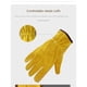 thumbnail image 2 of Guantes de trabajo Guante de jardinería de piel de vacuno resistente para corte de madera/construcción/conducción de camiones/trabajo en jardín/jardín-L, 2 of 5