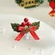thumbnail image 5 of Mini árbol de Navidad LED con luces y adornos - Decoración de mesa de 13 cm • Rojo y verde • Una pieza, 5 of 6