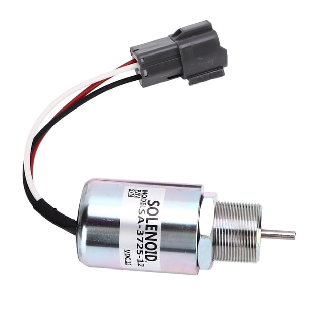 S, Solenoide de parada de corte de combustible de 12 V, máxima comodidad