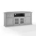 thumbnail image 6 of Crosley Furniture 60" Corner TV Stand, Gray, 6 of 12