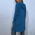 thumbnail image 6 of Enjoytime Fall Winter Long Cardigans for Women Long Sleeve Open Front Hooded Knit Coat Warm Cozy Casual Oversized Outerwear with Pockets, 6 of 6