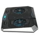 thumbnail image 4 of Almohadilla de refrigeración para ordenador portátil, 5 ventiladores, disipación de calor rápida, soporte multiángulo, iluminación RGB, soporte enfriador para portátil de bajo ruido, 4 of 5