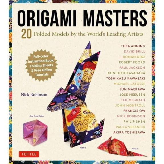 Origami Masters Kit: 20 Folded Models by the World's Leading Artists (Includes Step-By-Step Online Tutorials) (Other)