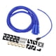 thumbnail image 3 of Juego de cables de encendido de bujía de 8,5 mm y 180°, cables de bujía con tapa a prueba de polvo, repuesto para modelos Chevy de 8 cilindros, color azul Jadeshay A, 3 of 8
