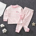 thumbnail image 2 of TOWED22 Toddler Baby Boy Clothes Embroidery Print Sweatshirt Pullovers Pants Set 12 18 24 Months 2T 3T 4T 5T 6T Outfit Fall Size:3-6 M,Color:Pink, 2 of 5