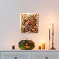 thumbnail image 3 of 12" Autumn Pearl Painting Kit,  Pearl Painting Crafts, DIY Fall Decor，A | Beginner-Friendly Craft, DIY Bead Painting, Harvest Pumpkin Designs, Thanksgiving Decor, Seasonal Home Display (With Frame), 3 of 5