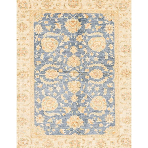 Ahgly Company Machine Washable Indoor Rectangle Abstract Sage Green Area Rugs, 4' x 6'