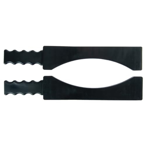 AutoSolo Replacement Transition Bridges for Low Profile Wheel Alignment Turn Plates (Set of 2) - Durable Materials for Auto Shops, Garages, and Personal Use