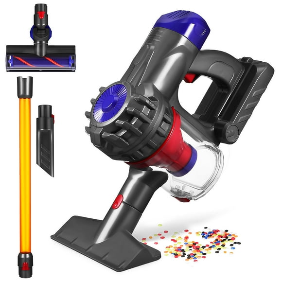 AURARMLET 1 Set Toy Vacuum Cleaner for Toddlers and Kids Black Color Compact Design for Educational Play