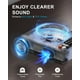 thumbnail image 2 of Reproductor de CD Leapwell L-CD202 portátil Bluetooth con altavoz negro, 2 of 7