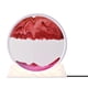 thumbnail image 5 of Lámpara de noche con imagen de arena en movimiento, reloj de arena 3D, mesa para pintar arenas movedizas Rojo 25.5cmx26.5cm, 5 of 9