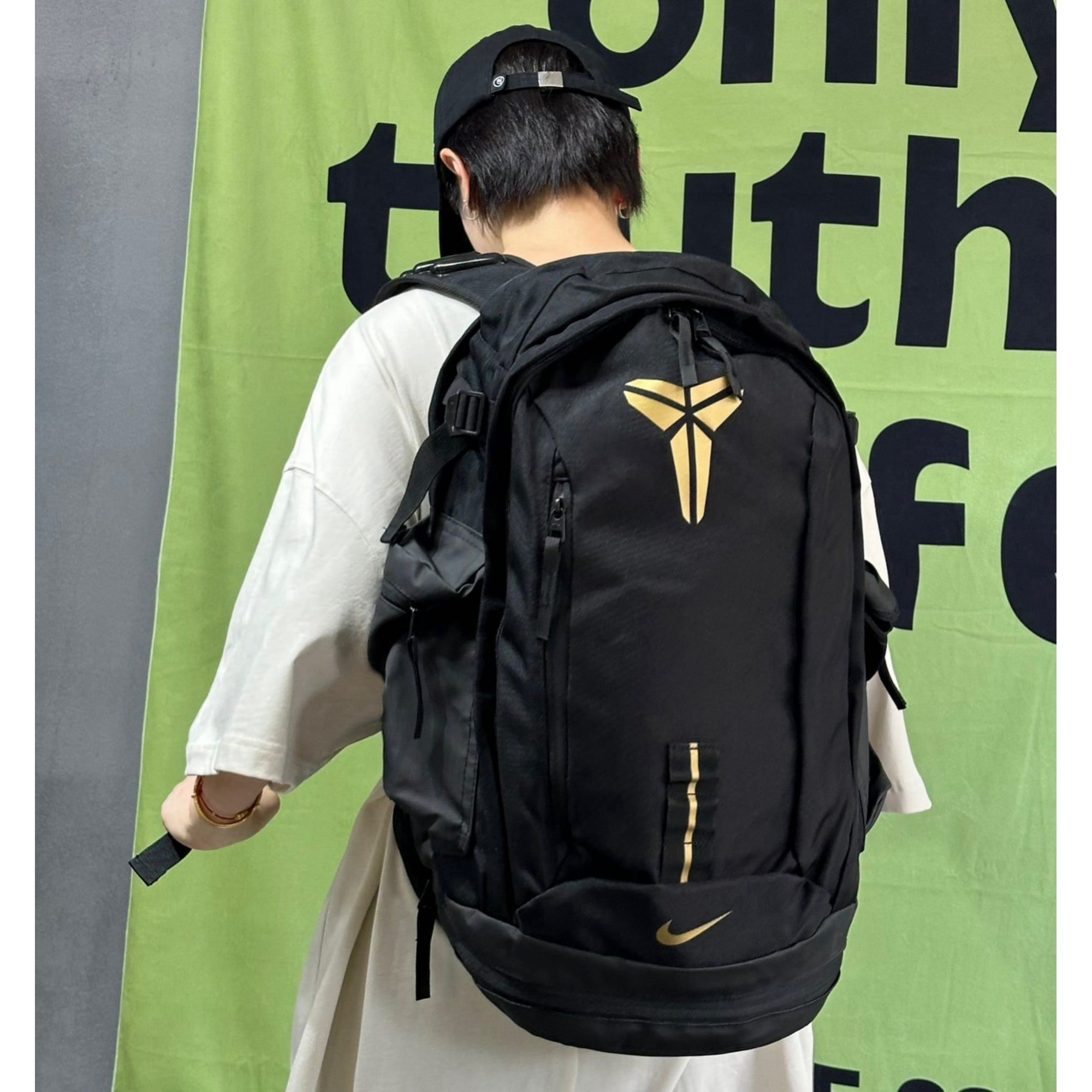 Nike Air Cushioned Backpack Kobe Black Mamba Backpack Basketball