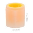 thumbnail image 2 of NUOLUX 12Ud Tapas Para Vástagos De De Con Función Luminiscente Y Color Amarillo, 2 of 8