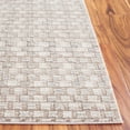 thumbnail image 3 of SAFAVIEH Revive Stacy Geometric Polyester Area Rug, Ivory/Taupe, 9' x 12', 3 of 7