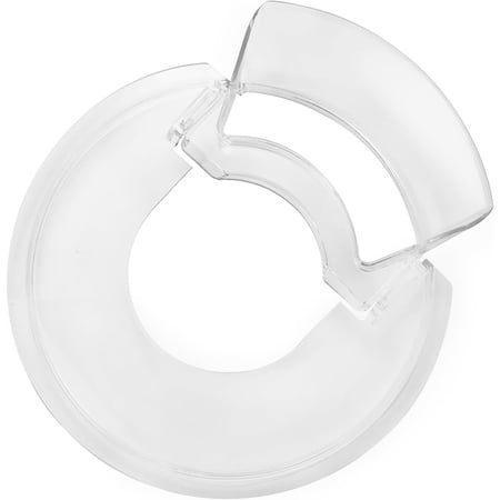 Rubinzhi Pouring Shield for Kitchenaid Stand Mixer Splash Guard with Removable Tilt-Head Chute Kitchen Accessories and Attachments