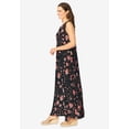 thumbnail image 3 of Woman Within Plus Size Petite Sleeveless Crinkle Dress, 3 of 5