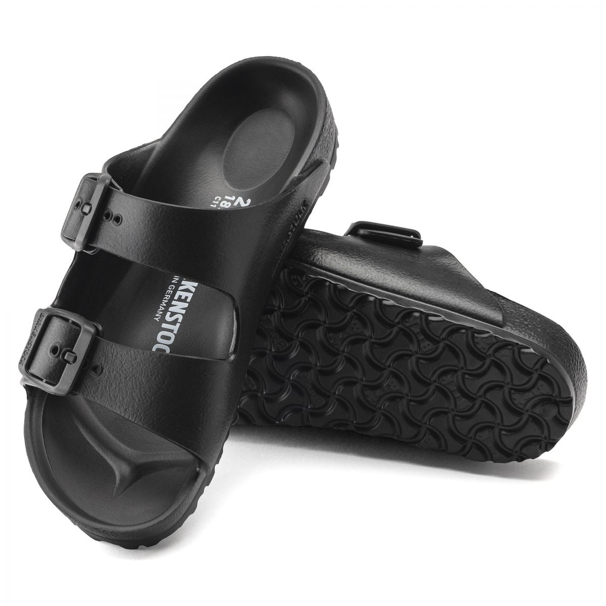 BIRKENTSOCK Kids' Unisex Arizona Essential Black EVA Sandal - 1018924