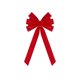thumbnail image 1 of Arcos de Navidad Decoración Cinta de Terciopelo Navidad Rojo Arco de la Capa de Cola Decoración de la Línea de Peluche, 1 of 6