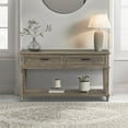 thumbnail image 5 of Lazzara Home Karren Light Brown Wood Console Table With Drawer LX-1689BR-05, 5 of 5