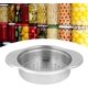 thumbnail image 3 of Colador para latas de atún, acero inoxidable 304 de grado alimenticio, apto para lavavajillas, fácil de limpiar, ecológico, para conservas de tamaño regular., 3 of 8