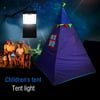Yosoo Outdoor & Indoor Portable Children Sleeping Play Tent Kids Playhouse With Tent Lamp