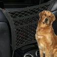 thumbnail image 3 of 3-Layer Car Mesh Organizer Storage Between Front Seats Kid Dog Pet Net Barrier Car Net Pocket Elastic, 3 of 5