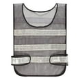 thumbnail image 5 of LABSERRON 1Set Reflective Vest for High Visibility Activities Adjustable Mesh in White Color, 5 of 5