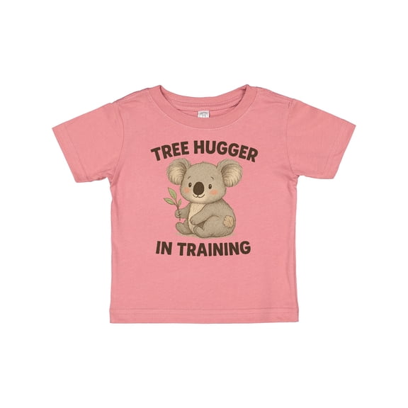 Inktastic Tree Hugger in Training Cute Koala Boys or Girls Baby T-Shirt