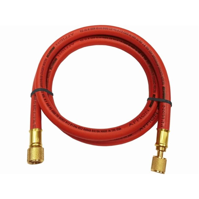 Manguera de refrigerante Appion MH380006EAR certificada para vacío, 6 pies, roja