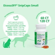 Eicosa3FF SnipCaps, Small,lt;60lbs, 60 ct