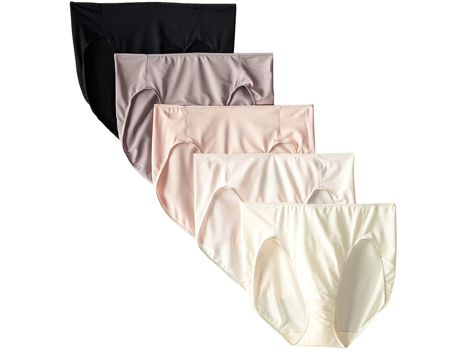 Cool Comfort™ Microfiber HiCut Panties 5Pack
