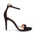 thumbnail image 4 of Sandalia DREAM PAIRS KARRIE Nubuck Negro Tacón de 10.5 cm, 4 of 9