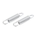 thumbnail image 2 of Unique Bargains 2pcs Motorcycle Moterbike Silver Tone Main Stands Bracket Kickstand Return Spring for JH70, 2 of 4