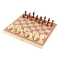 thumbnail image 3 of Juego De Mesa De Ajedrez, Tablero De Ajedrez De Madera Portátil Plegable Para, 3 of 7