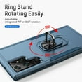 thumbnail image 2 of ELEHOLD for Samsung Galaxy S23 Ultra 6.8" Rugged Case 360 Rotating Metal Ring Stand Kickstand Function Support Magnetic Car Mount Holder Shockproof Protective Case,Blue, 2 of 8