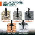 thumbnail image 5 of Trek-Z Cork Grip Trekking Poles – Lightweight Folding Hiking Poles, Adjustable Height, Compact Travel Design, Aircraft-Grade Aluminum Walking Sticks for Men & Women, 5 of 7